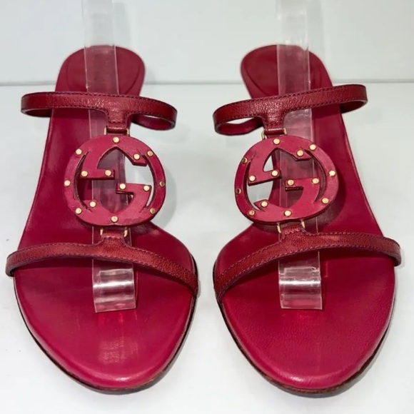 SALE π RARE AUTH VINTAGE GUCCI HEELS πππ - Picture 1 of 14